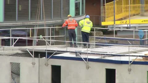 Construction Workers Stock Footage 11143864