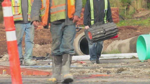 Construction workers Video stock 31389621