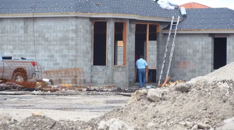 Construction workers Stock Footage 46871990