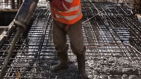 Construction workers Stock Footage 77100473