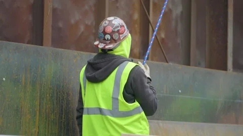 Construction Workers Stock Footage 238858909