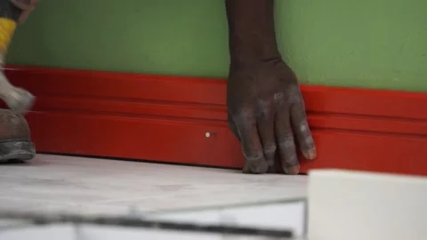 Construction Workers on the job Stock Footage 137623135