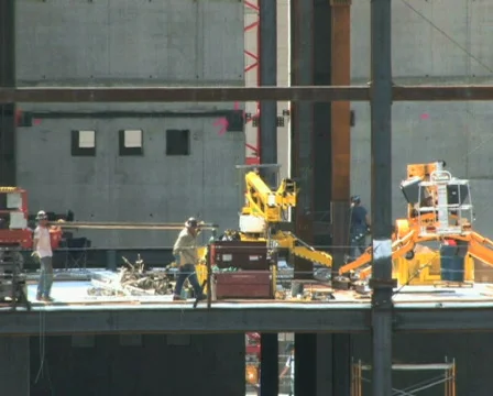 Construction Workers PAL Stock Footage 470739