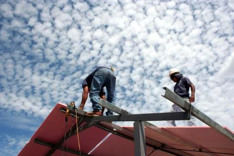 Construction Workers Stock Photos