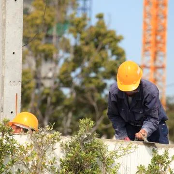 Construction workers 写真素材