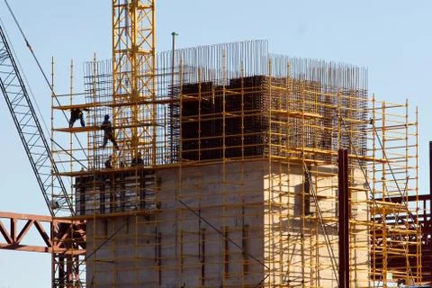 Construction workers Stock Photos