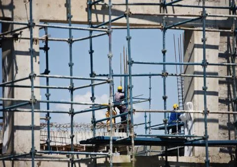 Construction workers Stock Photos