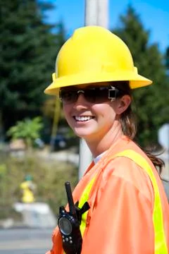 Construction workers Fotos Stock