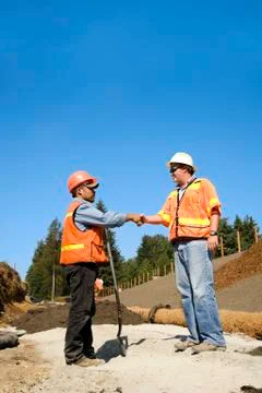 Construction workers Fotos de archivo