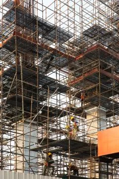 Construction workers Stock Photos