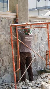 Construction workers Stock Photos