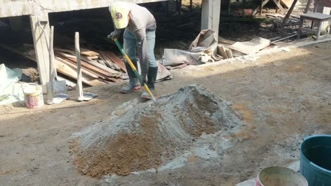 Construction workers working Stock Footage 250216413