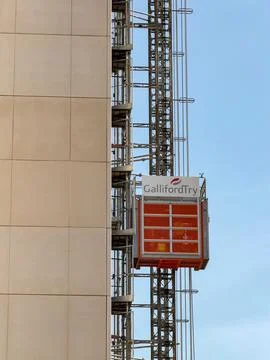 Construction workers working for Galliford Try Stock Photos