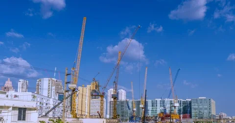 Construction working,Time lapse. Stock Footage 100250102