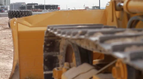 Construction yard, close up Stock Footage 23162369