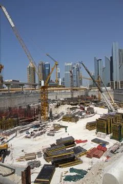 Construction yard Stock Photos