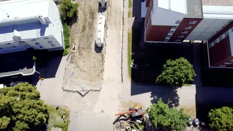 Construction Zone Stock Footage 201098545