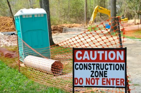 Construction Zone Stock Photos
