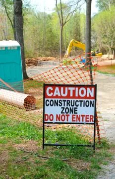 Construction Zone Stock Photos