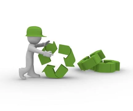 ConstructionRecycling Stock Illustration