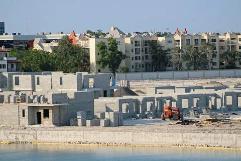 ConstructionSite-BlockLayers Stock Photos