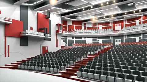 Constructivist theater Stock Photos