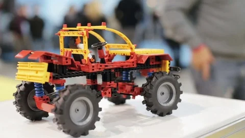 Constructor for children Video stock 85063524