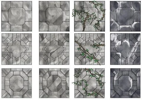 A constructor for creating game cards for board games such as dungeons and dr Illustration