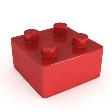 Constructor element 3d Illustrazione stock