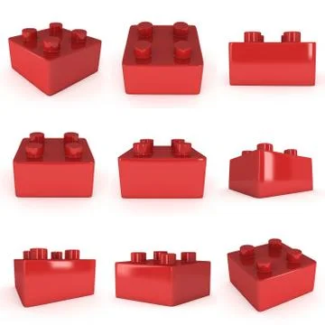 Constructor element 3d Stock Illustration