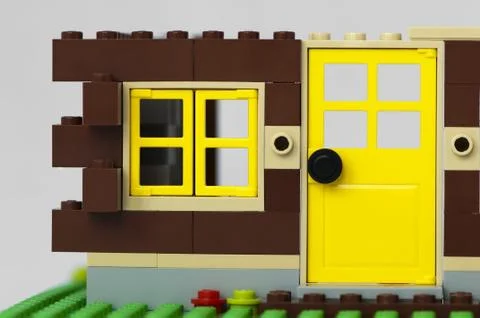 Constructor house Stock Photos