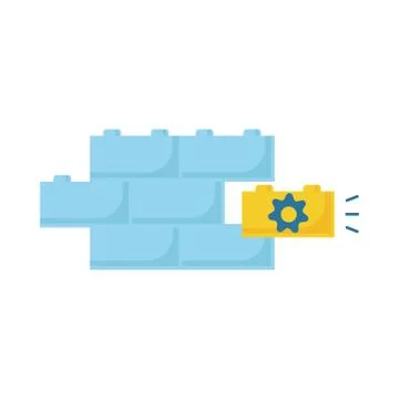 Constructor plugin disconnect and connection and creative icon. Stockillustratie
