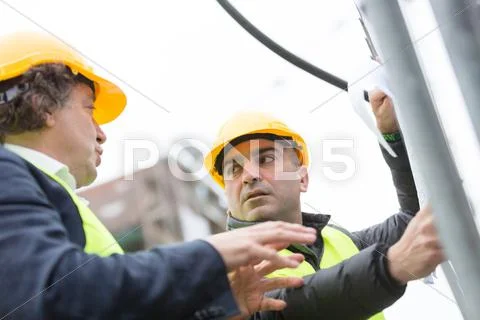 Constructor Worker And Engineer