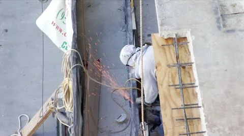 Constrution in progress Stock Footage 12613121