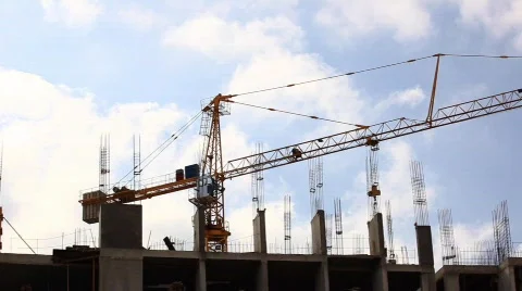 Constrution SIte  스톡 동영상 570139