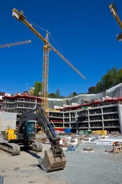 Constuction site Stock Photos