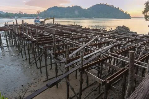 Constuction site Stock Photos