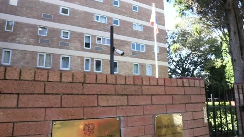 Consulate General of the Russian Federation 스톡 동영상 201399341