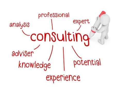 Consuliting Stockillustratie