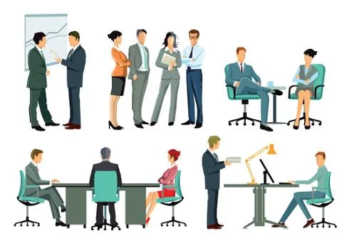 Consultancy and Custom Development Stock Illustration