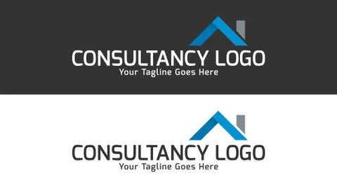 Consultancy Logo Vector Design Template Stock Illustration
