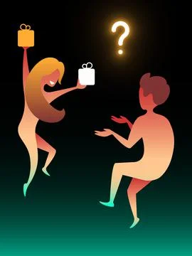 Consultancy. Vector composition in gradient style. Concept art Stock Illustration