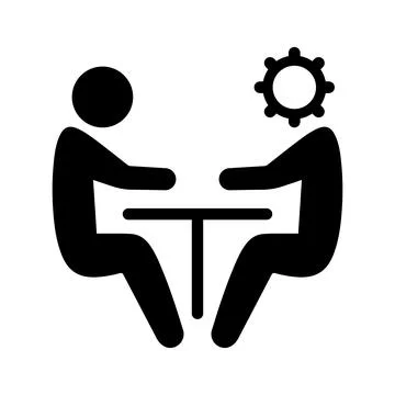 Consultant icon. Stock Illustration