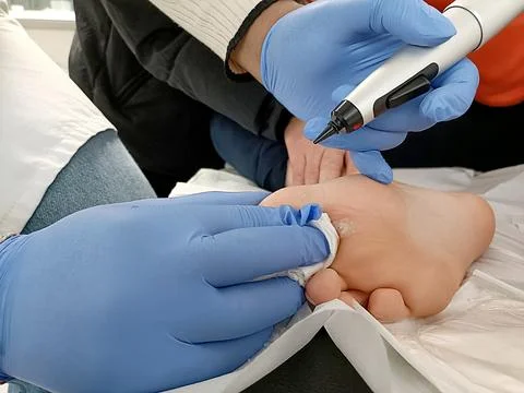 Consultation with a dermatologist Stock Photos