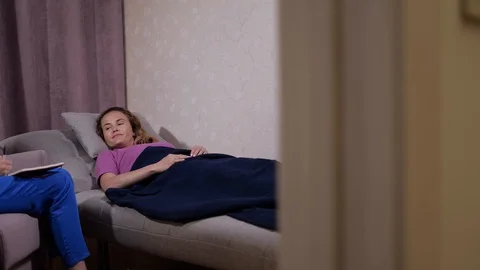 A consultation of psychologist Stock Footage 102664699