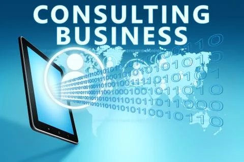 Consulting Business Stock Illustration