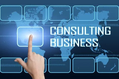 Consulting Business Stock Illustration