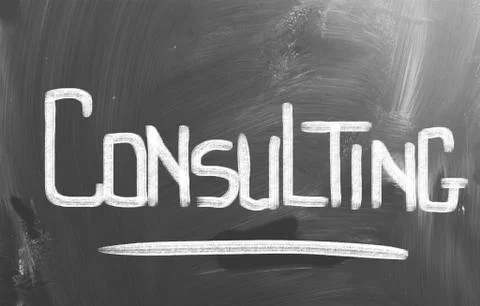 Consulting concept Stock Illustration