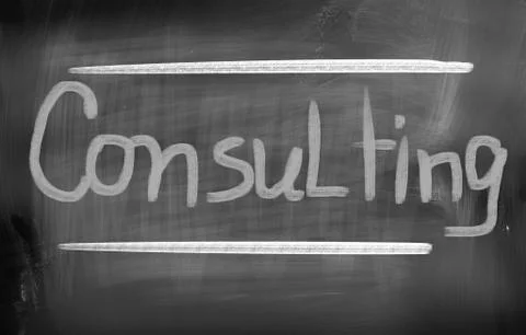 Consulting concept Stock Illustration