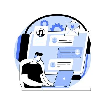 Consulting before the date isolated cartoon vector illustrations. Illustrazione stock